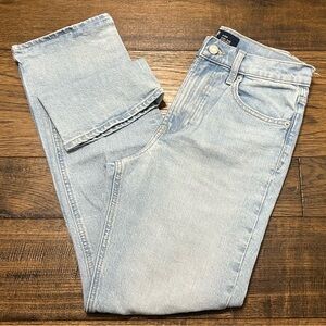 Gap Denim High-Rise Straight Distressed Jean (2/26)